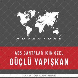 CSE3 Detayli Kesim Dunya Haritasi - YÜKSEK YAPIŞKANLI