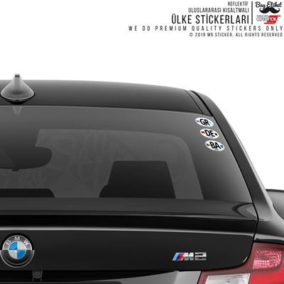 CSE30 Sirp (RS) Reflektif Ulke Etiketi