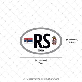 CSE30 Sirp (RS) Reflektif Ulke Etiketi