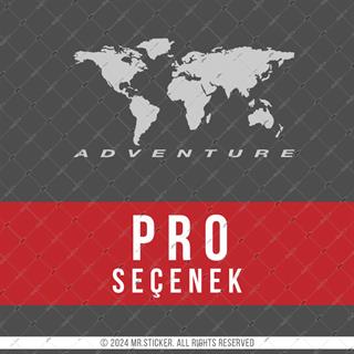 CSE4 Basitlestirilmis Dunya Haritasi - Renk Seçenekli