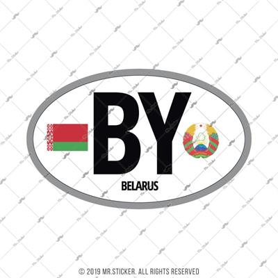 CSE41 Belarus (BY) Reflektif Ulke Etiketi
