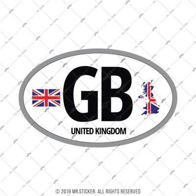 CSE43 Ingiltere (GB) Reflektif Ulke Etiketi