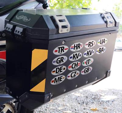 CSE45 Hollanda (NL) Reflektif Ulke Etiketi