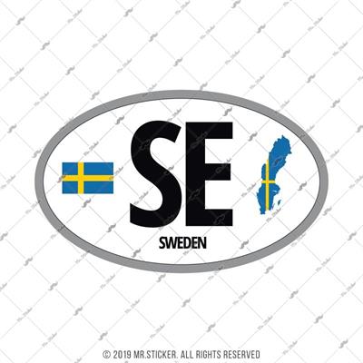 CSE51 Isvec (SE) Reflektif Ulke Etiketi