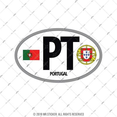 CSE56 Portekiz (PT) Reflektif Ulke Etiketi