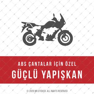 CSE6 TNR Dunya Haritasi Desen - YÜKSEK YAPIŞKANLI