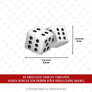 CSFT17 Renk Değiştiren Seri Zar Etiketi