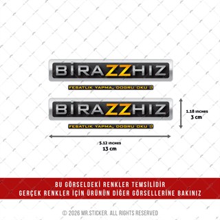 CSFT28 Renk Değiştiren Seri Biraz Hız Yazılı Etiket İkili Set