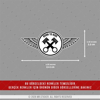 CSFT29 Renk Değiştiren Seri Ride or Die Yazılı Etiket