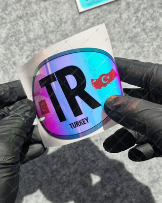CSFT4 Renk Değiştiren Seri Turkiye (TR) Ulke Etiketi