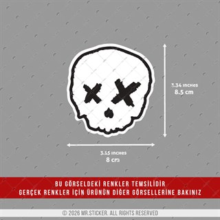 CSFT40 Renk Değiştiren Seri Kurukafa Etiketi