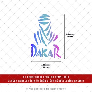 CSFT56 Renk Değiştiren Seri Dakar Etiketi