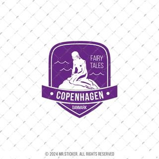 CST13 Copenhagen Danimarka Etiketi