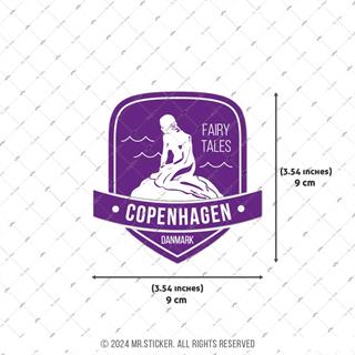 CST13 Copenhagen Danimarka Etiketi