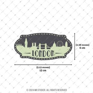 CST25 Londra Ingiltere Etiketi