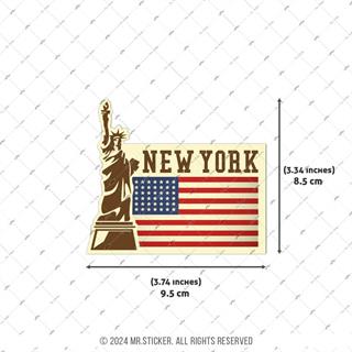 CST33 New York Etiketi