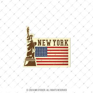 CST33 New York Etiketi