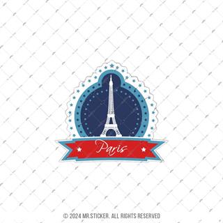 CST34 Paris Fransa Etiketi