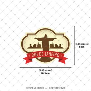 CST39 Rio De Janeiro Etiketi