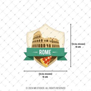 CST40 Roma Italya Etiketi