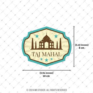 CST41 Taj Mahal Etiketi