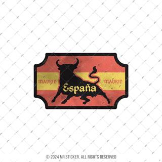 CST7 Eskitme Desenli Ispanya Etiketi