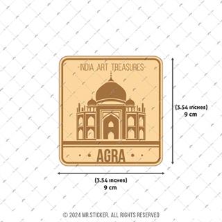 CST9 Agra Hindistan Etiketi