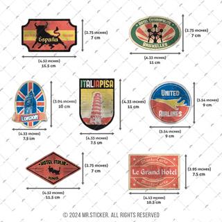 CSTBDL1 Ulke Etiket Seti