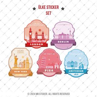 CSTBDL5 Ulke Etiket Seti