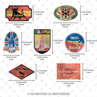 CSTBDL6 Ulke Etiket Seti