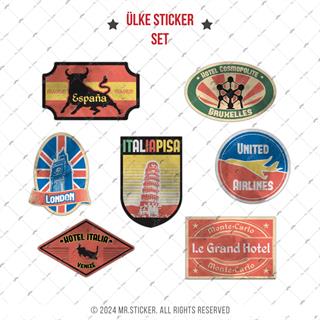 CSTBDL6 Ulke Etiket Seti