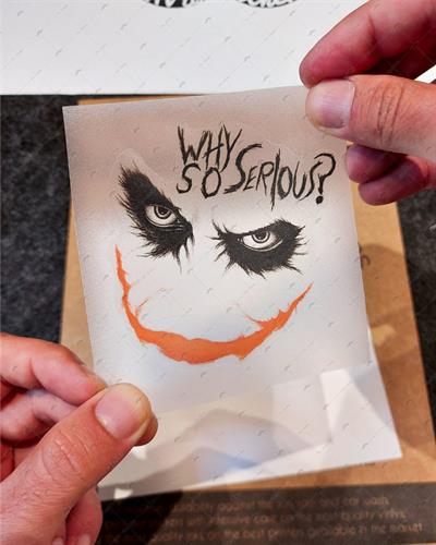 CW6 Ozel Seri - Joker Yuzu Why so Serious Etiketi