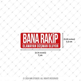 ESP38 V3 Bana Rakip Olamayan Yazili Etiket