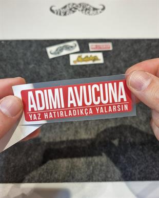 ESP47 V3 Adimi Avucuna Yaz Yazili Etiket