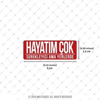 ESP51 V3 Hayatim Cok Surukleyici Yazili Etiket