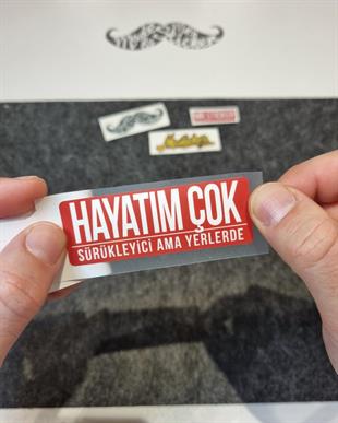 ESP51 V3 Hayatim Cok Surukleyici Yazili Etiket