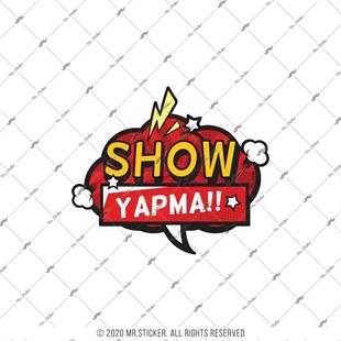 ESP7 Sov Yapma Yazili Cizgi Roman Efekti Etiketi