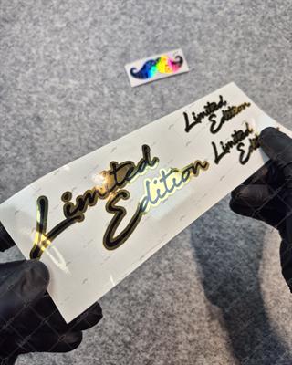 GLD11 Altın Seri Limited Etidion Etiket Seti 3lü Set