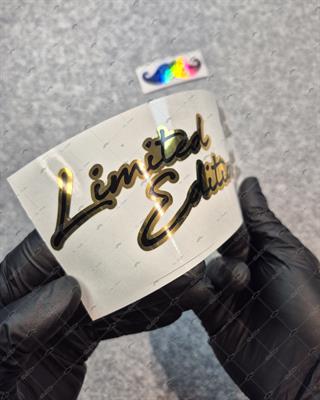 GLD11 Altın Seri Limited Etidion Etiket Seti 3lü Set