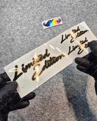 GLD11 Altın Seri Limited Etidion Etiket Seti 3lü Set