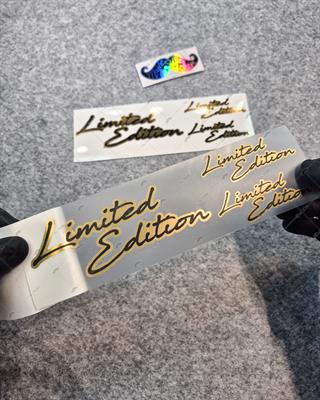 GLD11 Altın Seri Limited Etidion Etiket Seti 3lü Set