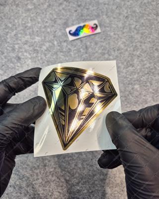 GLD12 Altın Seri Elmas Etiketi