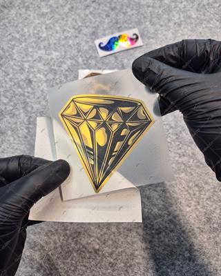 GLD12 Altın Seri Elmas Etiketi