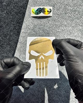 GLD2 Altın Seri Kurukafa Etiketi