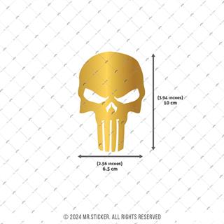 GLD2 Altın Seri Kurukafa Etiketi