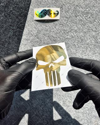 GLD2 Altın Seri Kurukafa Etiketi