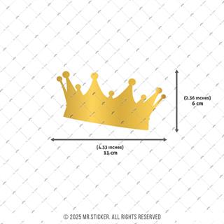 GLD3 Altın Seri Kral Tacı Etiketi