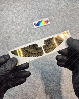 GLD9 Altın Seri Kanat Etiketi