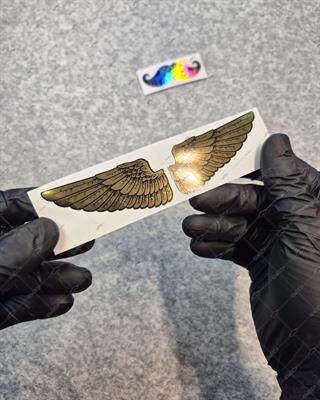 GLD9 Altın Seri Kanat Etiketi