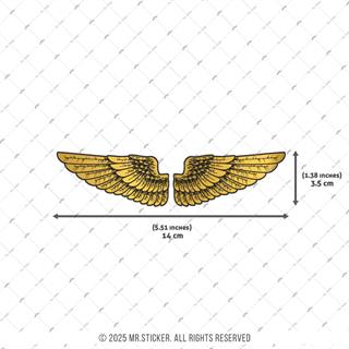 GLD9 Altın Seri Kanat Etiketi